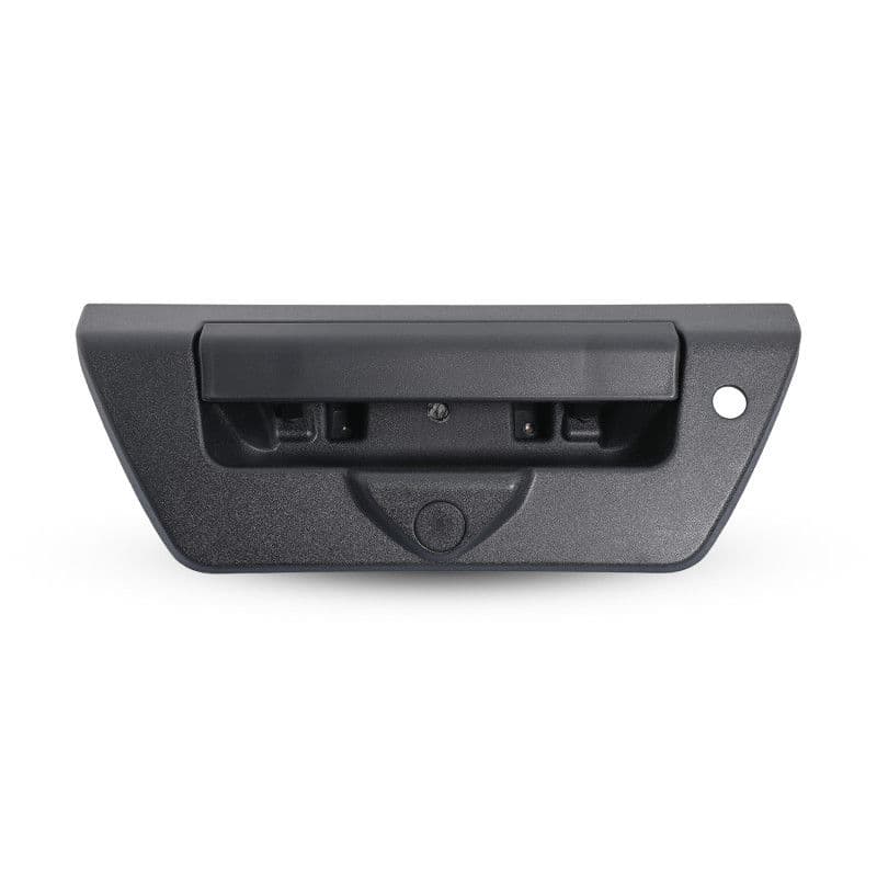 Manija De Tapa Ford F-150 2018-2020 Con Hoyo Para Led / Sin Hoyo Para Camara Corrugada Negro Plastico Tapa Caja Trasera