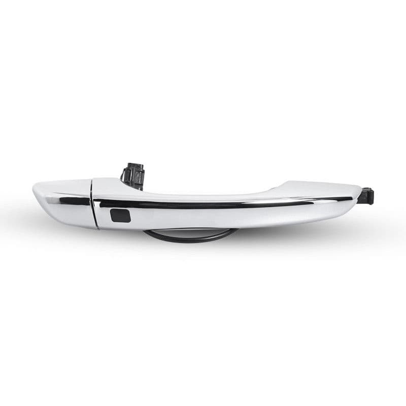 Manija Exterior Hyundai Accent 2018-2022 Sin Hoyo Para Llave Con Sensor 1 Pieza 4 Pines Cromada Plastico Derecha Delantera Hushan
