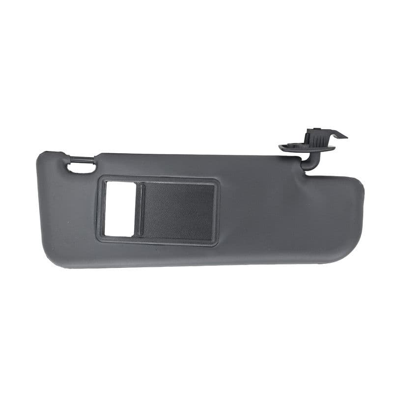 Visera Fiat 500 2009-2016 Con Espejo Sin Luz Negra Vinipiel Generica Tipo Original Derecha Delantera Generica