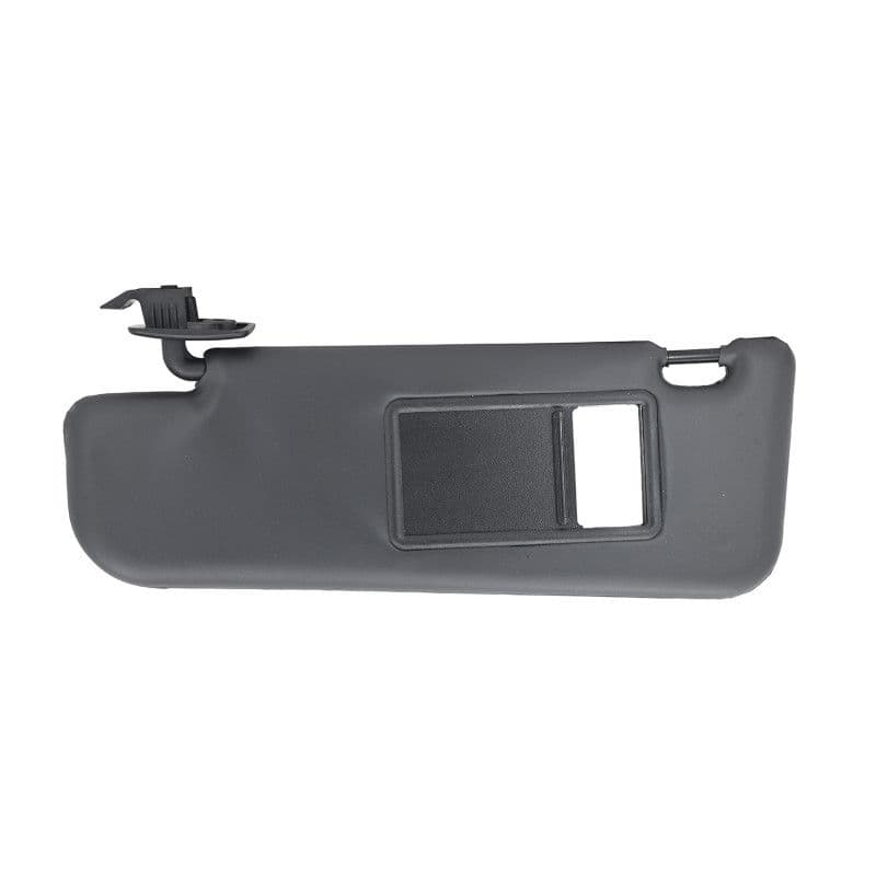 Visera Fiat 500 2009-2016 Con Espejo Sin Luz Negra Vinipiel Generica Tipo Original Izquierdo Delantera Generica