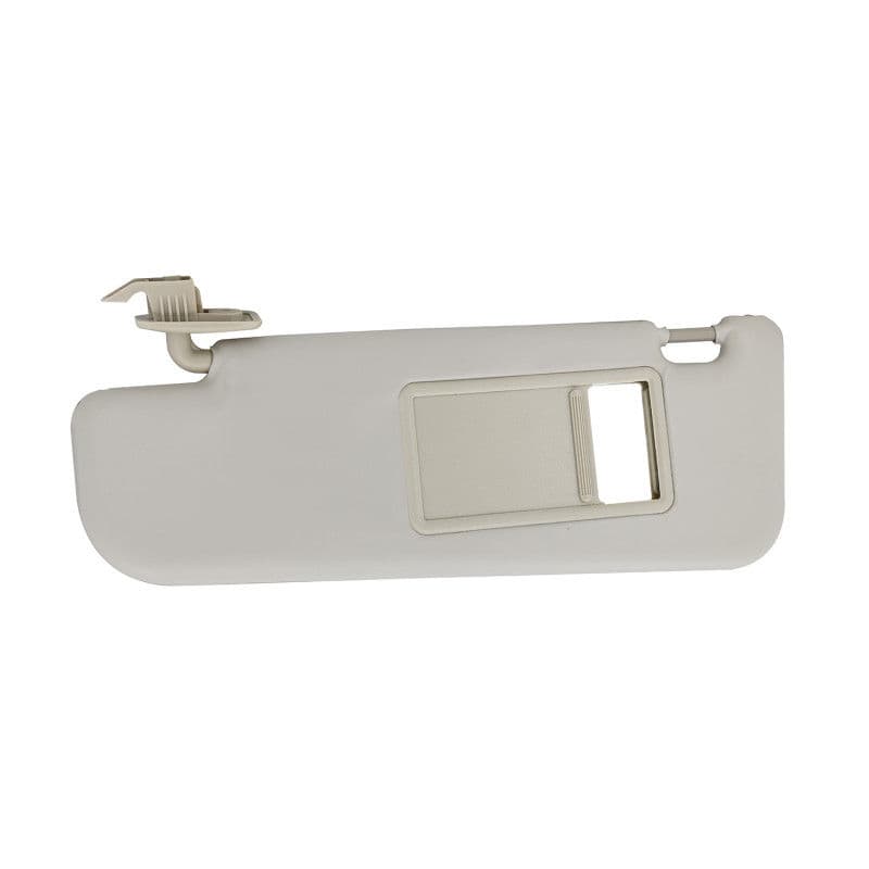 Visera Fiat 500 2009-2016 Con Espejo Sin Luz Beige Vinipiel Generica Tipo Original Izquierdo Delantera Generica