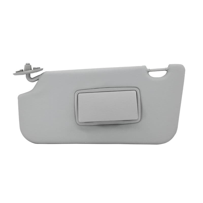 Visera Ford Ecosport 2004-2012 Con Espejo Sin Luz Gris Humo Vinipiel Generica Tipo Original Izquierdo Delantera Generica