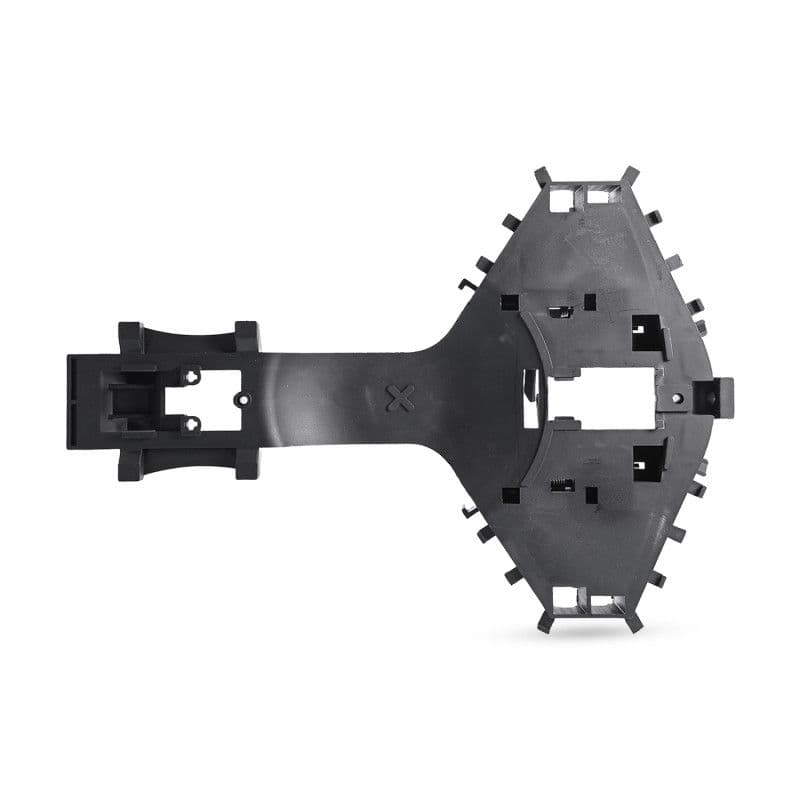 Manija Exterior Mercedes-Benz Sprinter 2007-2018 Sin Hoyo Para Llave Solo Base 1 Pieza Corrugada Negra Plastico Generica Puerta Corrediza Derecha Trasera Generica
