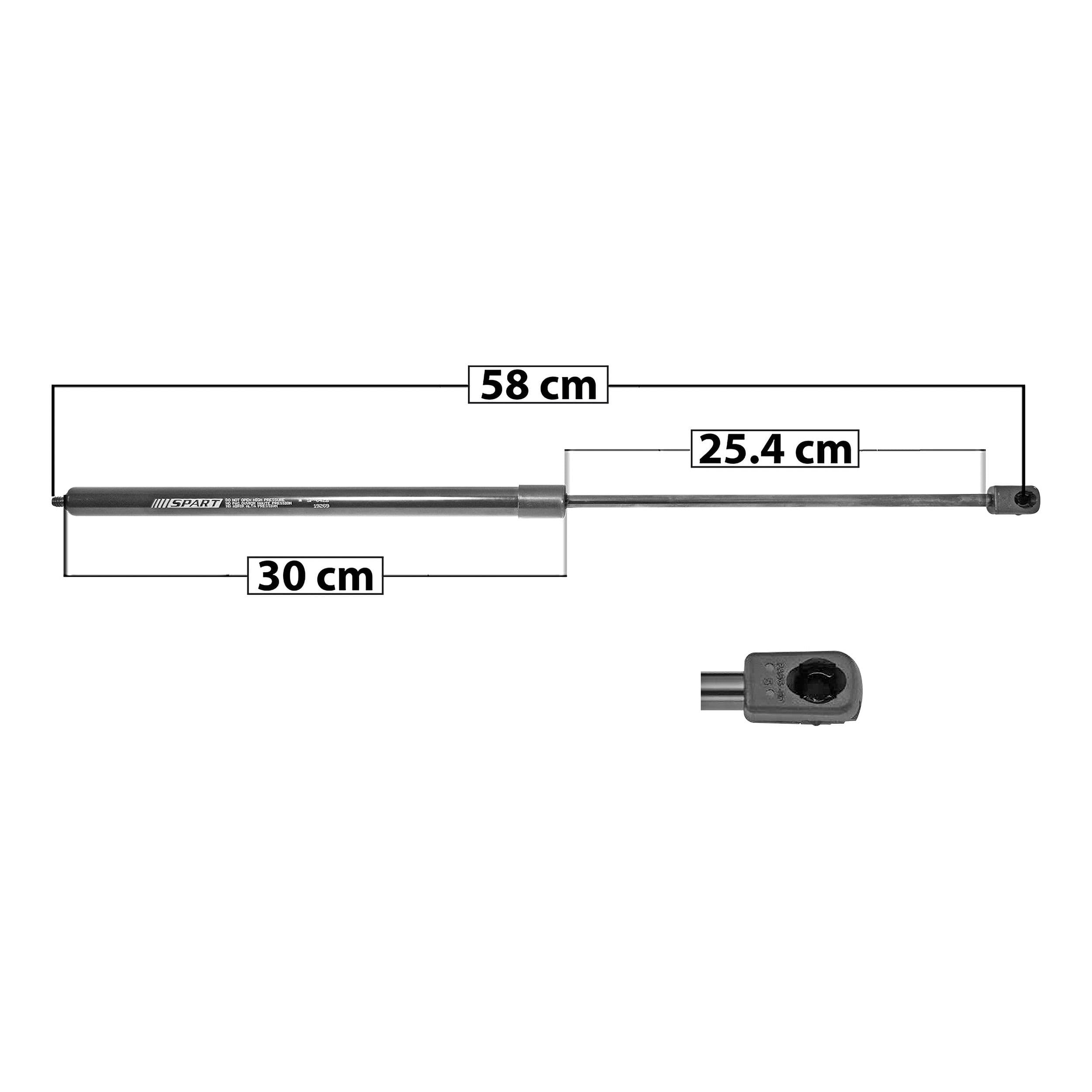 Amortiguador Cofre Mercedes-Benz Ml 320 2007-2009 Derecha Spart