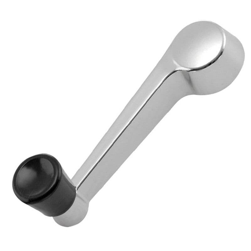 Manija De Elevar Mazda B1600 1975-1981 Negra Vastago Cuadrado Zinc Cromada Remache De Metal Hushan