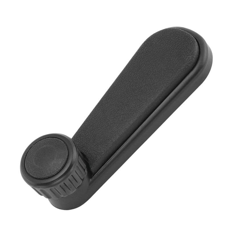 Manija De Elevar Volkswagen Jetta A2 1987-1992 Negra Para Tornillo Plastico Negro Hushan