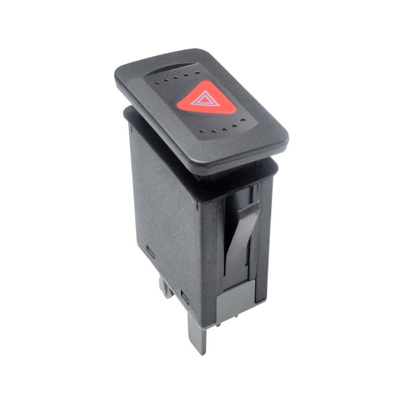 Boton De Intermitentes Volkswagen Jetta Clasico 2008-2015 7 Pines 1 Tecla Negro 12V Manijauto