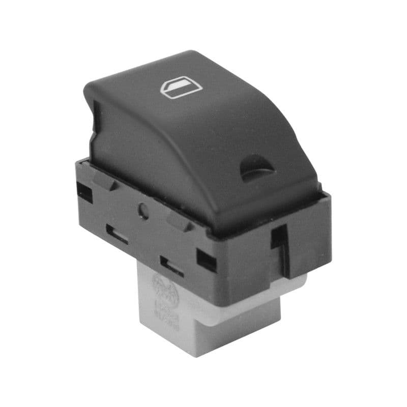 Control Electrico De Elevador Volkswagen Crossfox 2007-2017 4 Pines 1 Tecla Negro Base Gris Un Click 12V Generica Derecha Delantera Generica