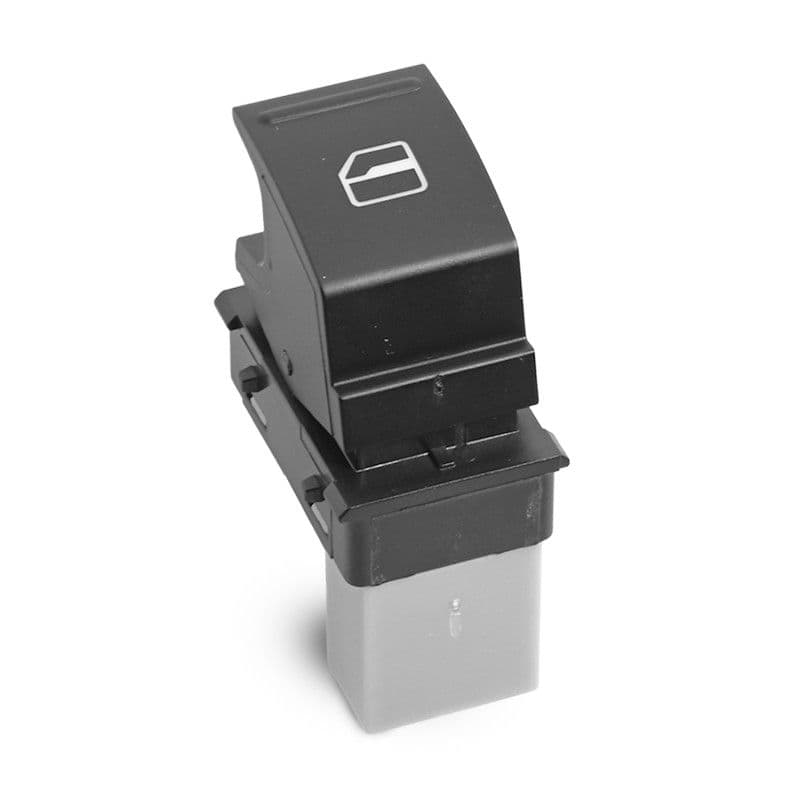 Control Electrico Volkswagen Jetta Bicentenario 2011-2018 3 Pines 1 Tecla Negro Filo Negro Compatible Con 4Pins 12V Manijauto