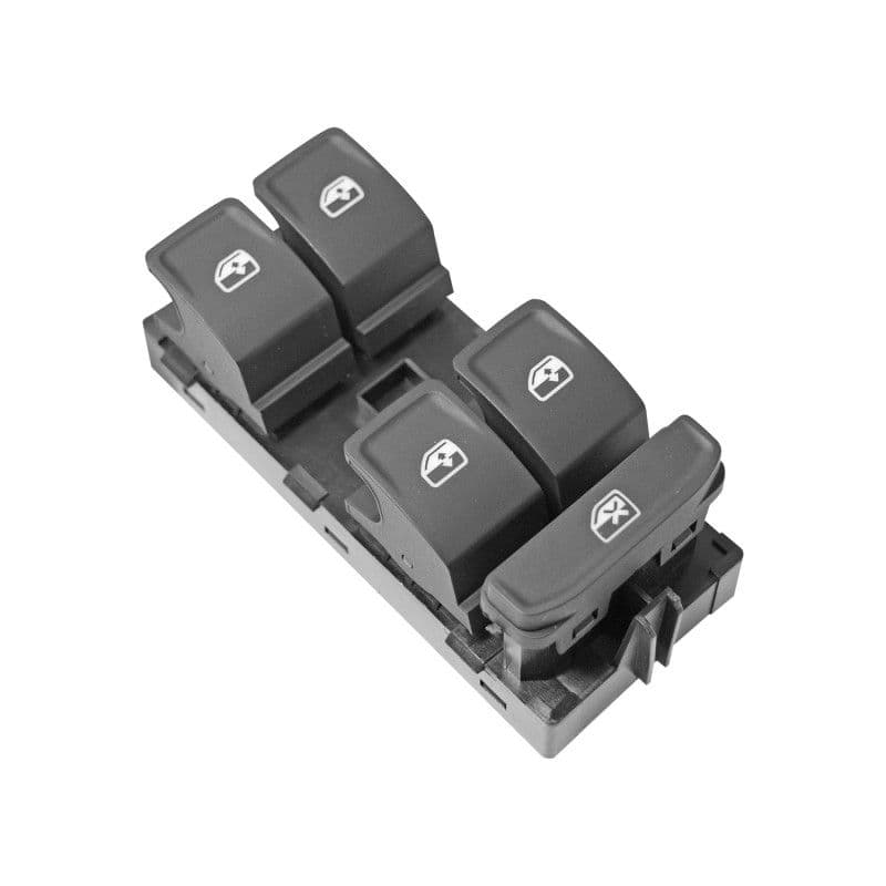 Control Electrico De Elevador Volkswagen Passat 2012-2016 8 Pines 5 Teclas Negra Filo Negro 12V Manijauto