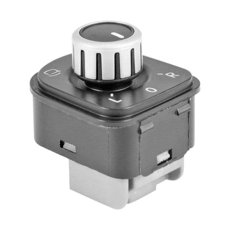 Control Electrico De Espejo Volkswagen Bora Gli 2005-2010 6 Pines Negro Filo Plata P/Espejos Autoabatibles C/Desempaã±Ante 12V Manijauto