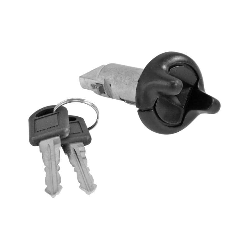 Cilindro De Encendido Chevrolet Blazer (S10) 1995-1997 Con Llave Sin Candado Con Arillo Metal Corrugado Negro 12V Manijauto