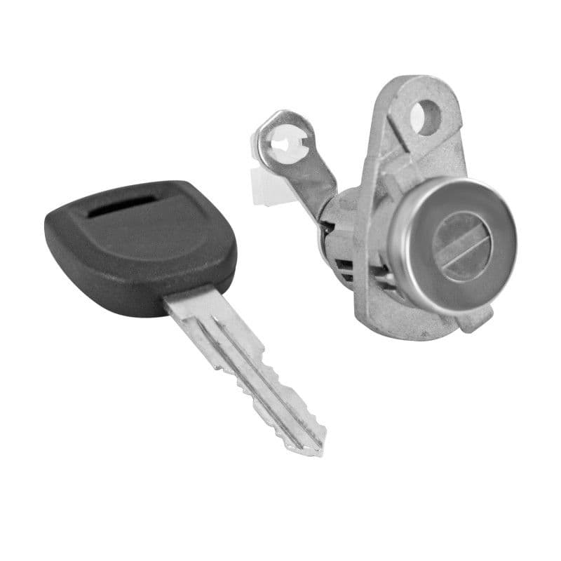 Cilindro Para Puerta Mazda 3 2004-2009/Mazda 5 2006-2015 Con Llave Para Chip 1 Pieza Metal Cromo Izquierdo Delantera Manijauto