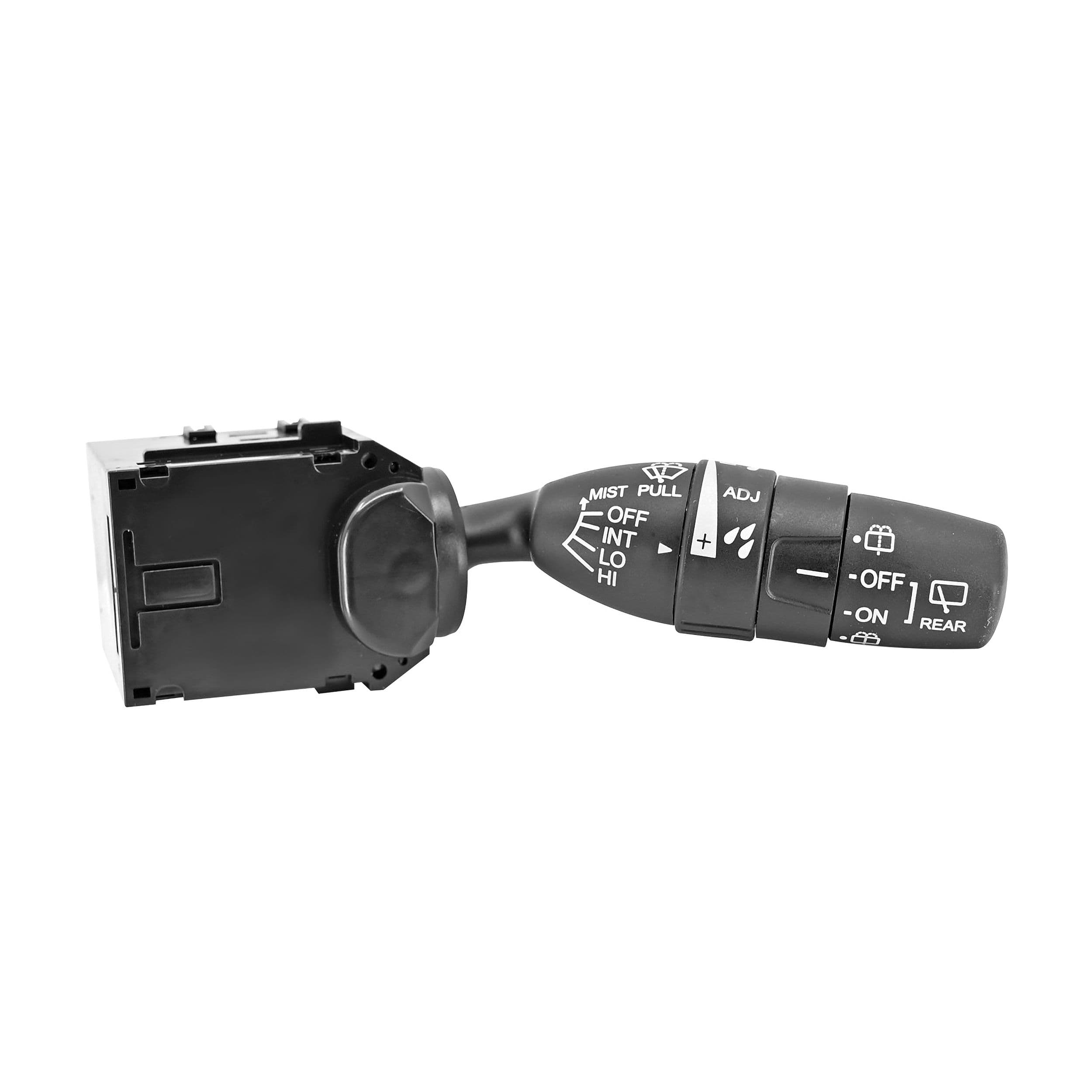 Palanca Limpiabrisas Honda Accord Crosstour 2010-2012 8 Pines Negra Con Limpiador 12V Derecha Delantera Trasera Manijauto