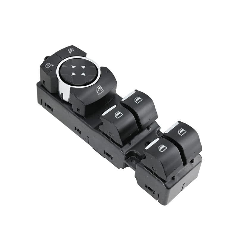 Control Electrico De Elevador Ford F-150 2015-2020 8 Pines 5 Teclas Negro Filo Cromado Sin Espejos Autoabatibles 12V Izquierdo Delantera Manijauto