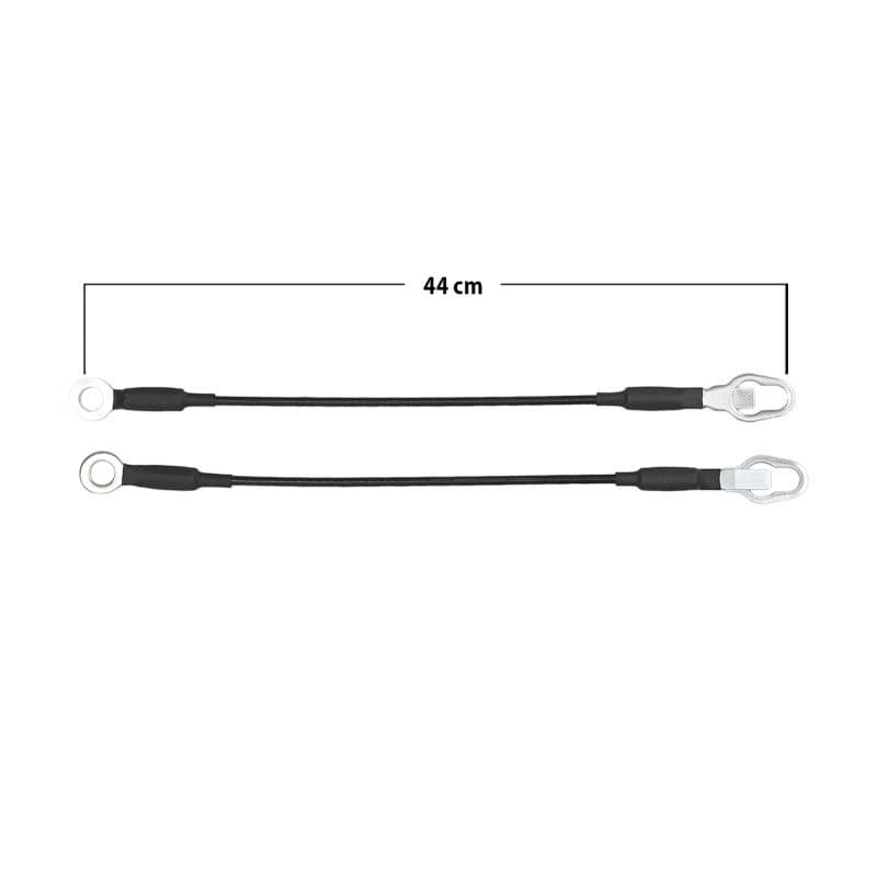 Cables De Tapa Ford Courier 2001-2012 Juego 44 Cm Derecha/Izquierda Hushan