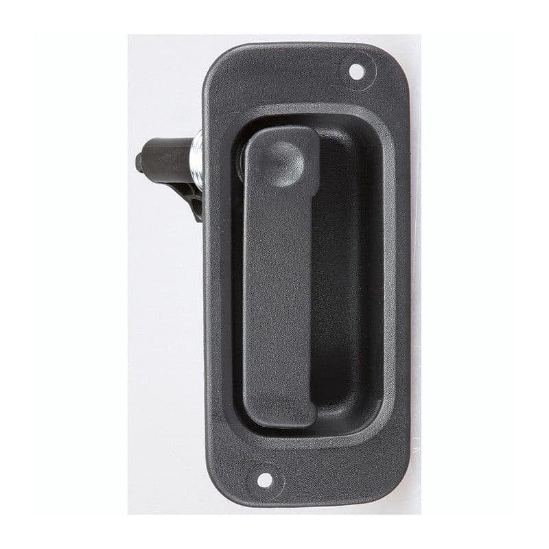 Manija Interior Ford F-150 Regular Cab 2004-2008 Negro Plastico Derecha Trasera Hushan