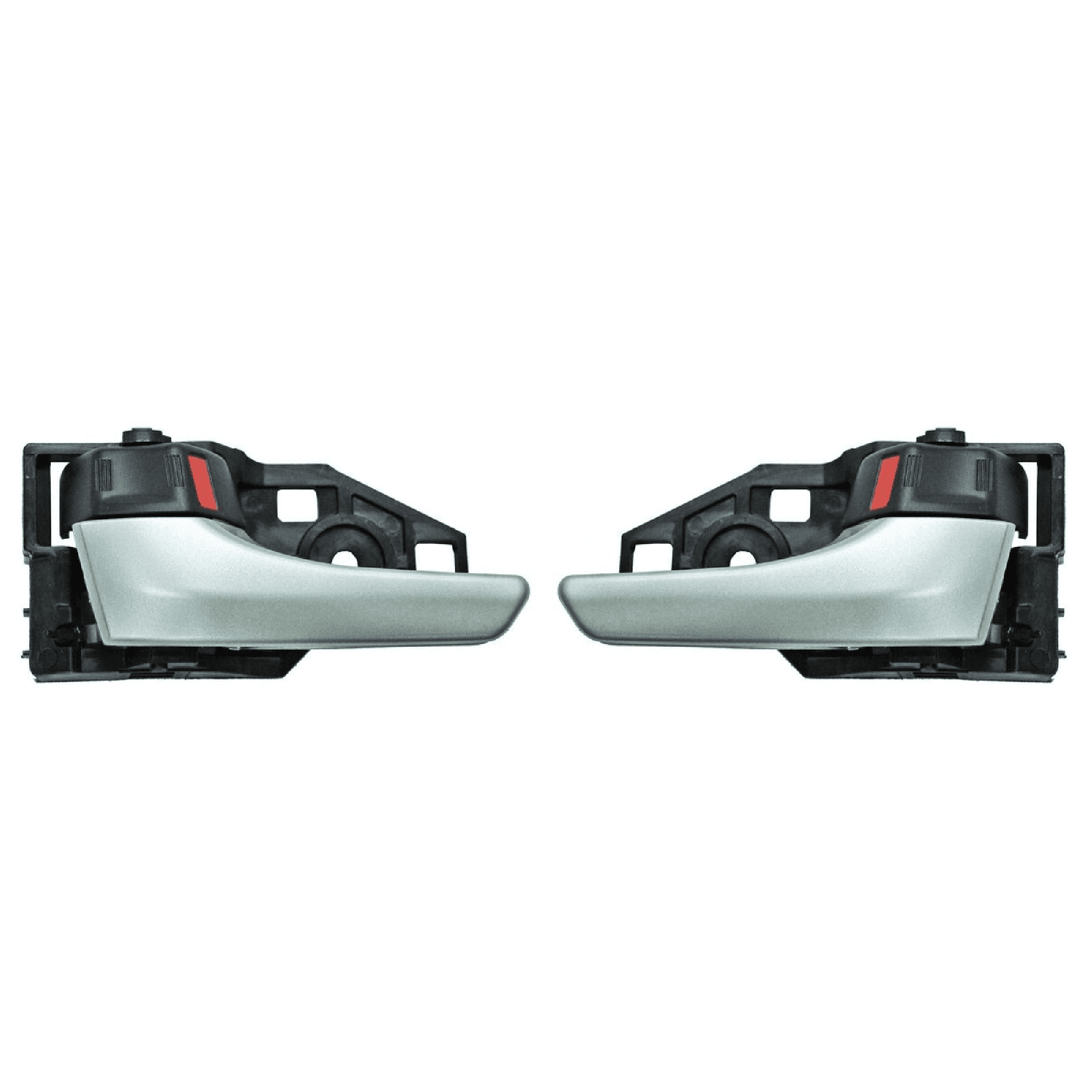 Par Manijas Interiores Toyota Camry Le/ Se 2012-2014/ Prius 2011-2012 Negro/ Plata Delantera/ Trasera Plastico