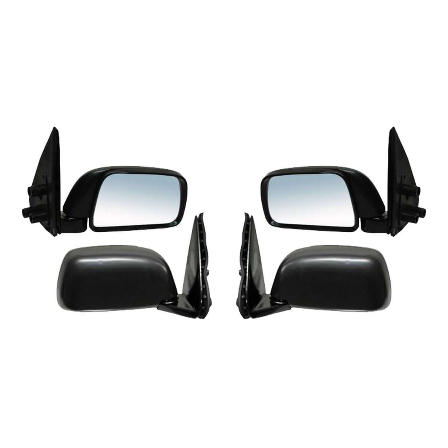 Par Espejos Toyota Tacoma 1995-2000 Sin Control Negro