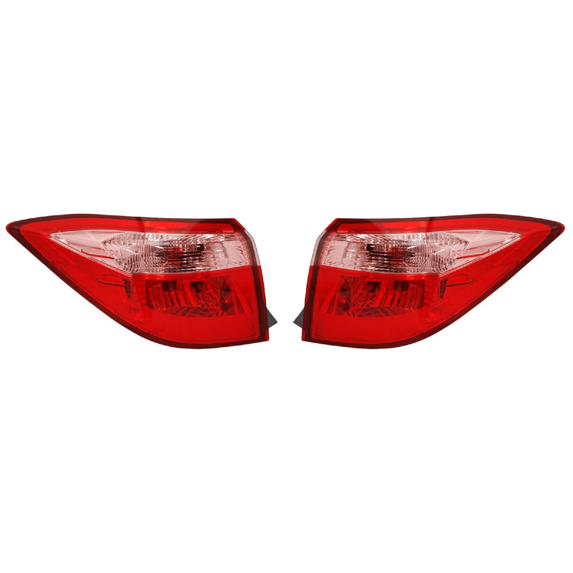 Par Calaveras Toyota Corolla 2017-2019 Exterior Rojo/Rosa