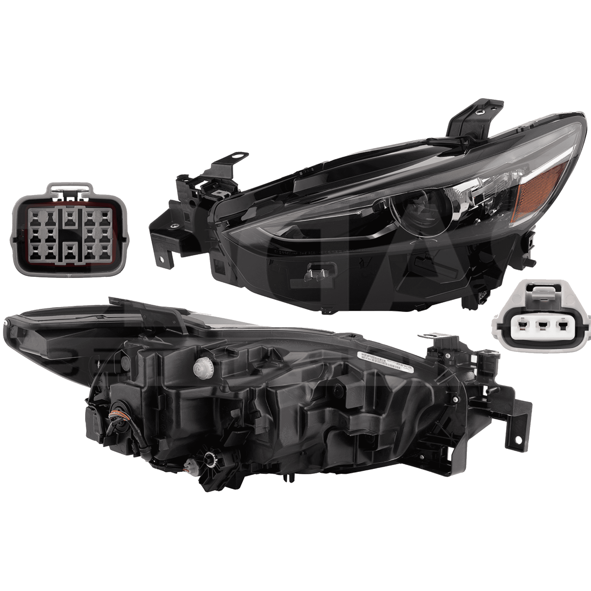 Faro Izquierdo Mazda 6 I Sport 2019-2021 Con Funcion De Luces Adaptativas Con Leds Depo