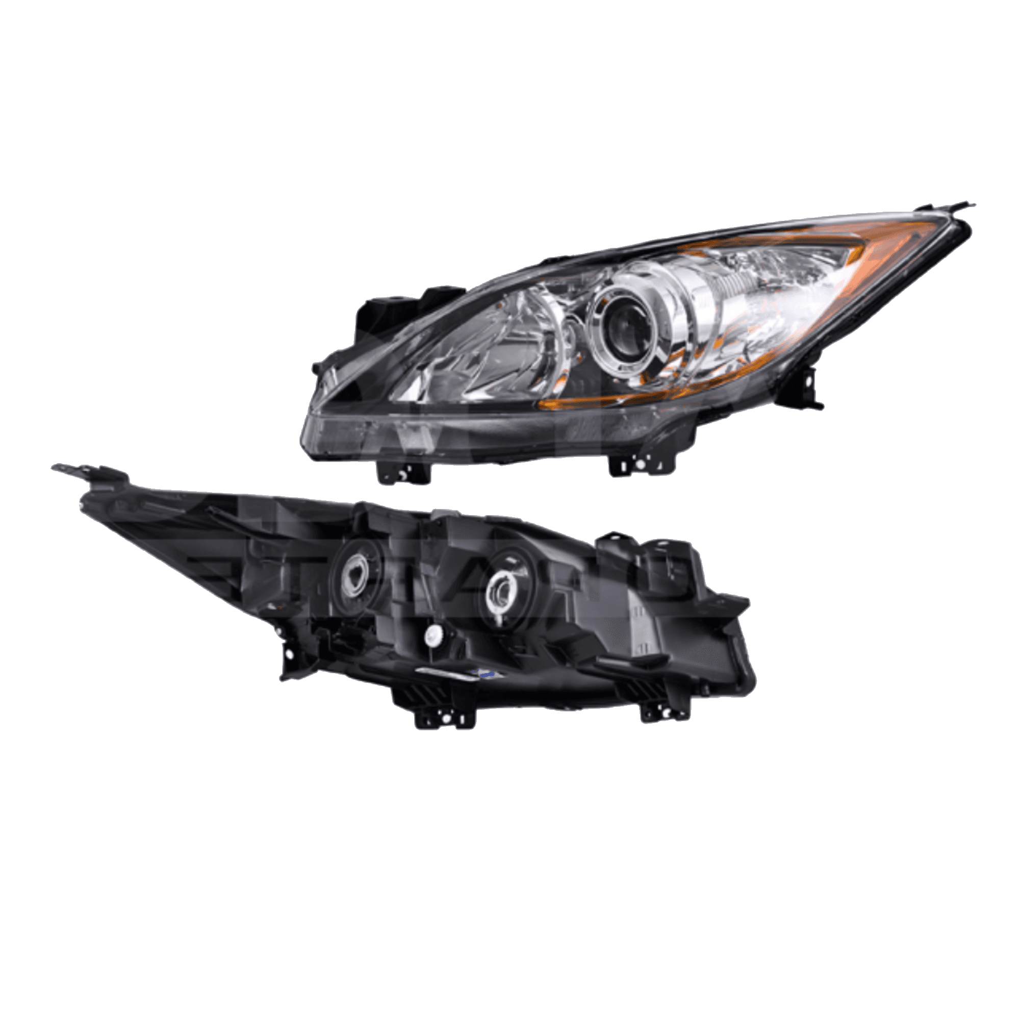 Faro Izquierdo Mazda 3 2010-2013 Manual Para Foco Halogeno Depo