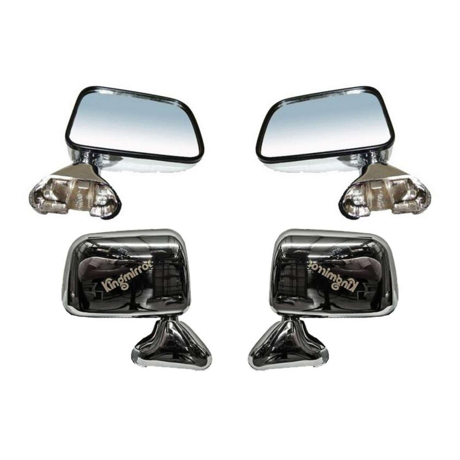 Par Espejos Toyota Pickup 1989-1995 Sin Control Cromo