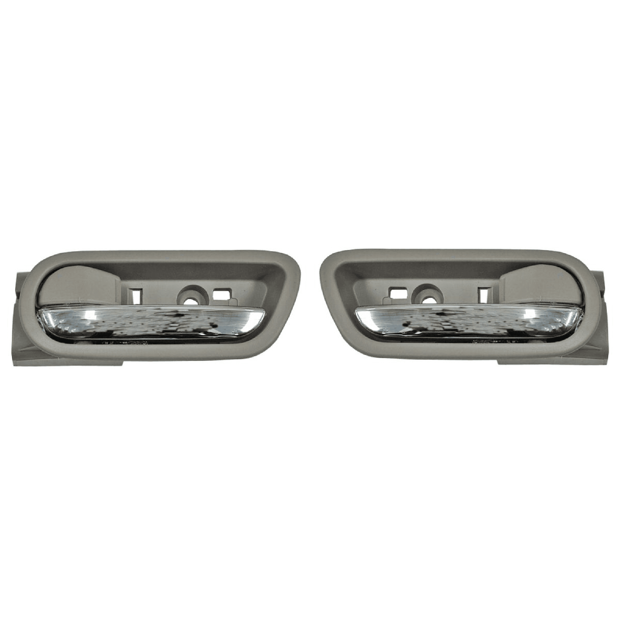 Par Manijas Interiores Mazda 6 2009-2013 Plastico Beige/ Cromo Trasera