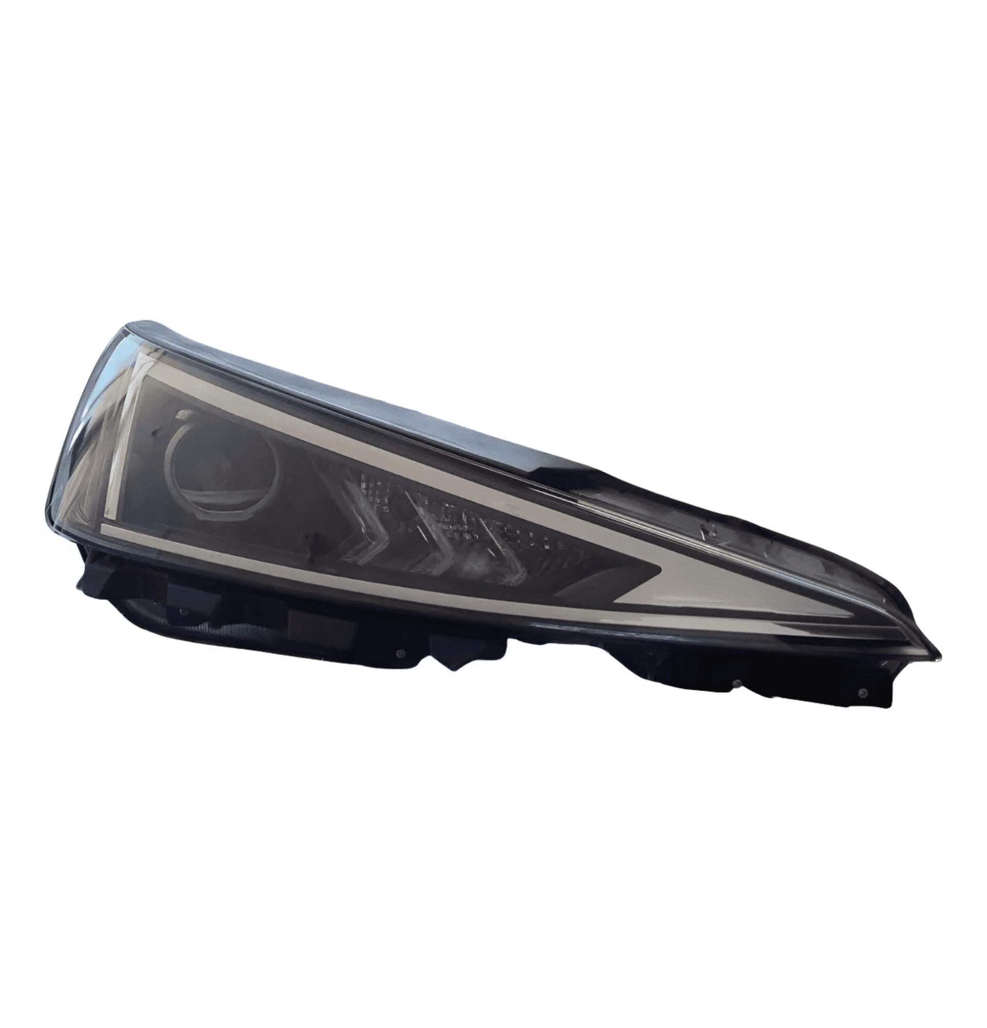 Faro Izquierdo Hyundai Elantra 2019-2020 Halogeno Con Luz De Dia Depo