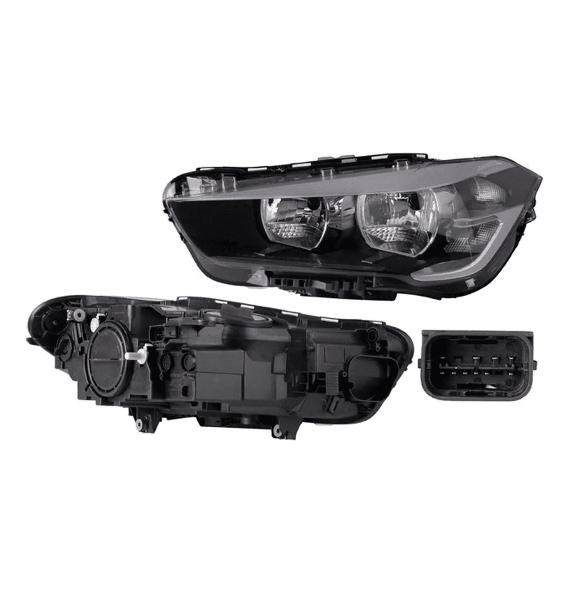 Faro Izquierdo Bmw X1 2016-2018 Electrico Con Motor Leds Depo