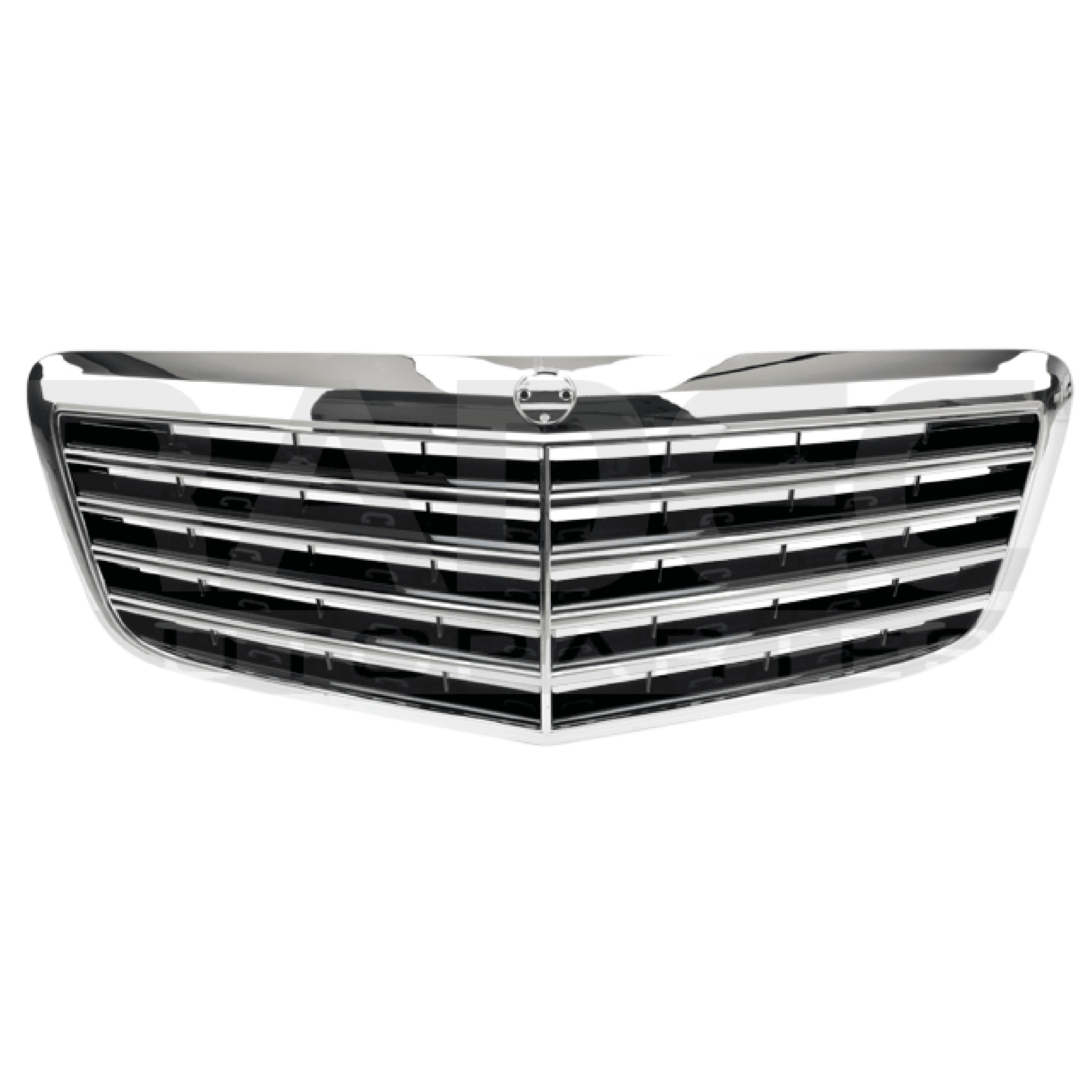 Parrilla Cromada/Negra Mercedes Benz Clase E 2007-2009