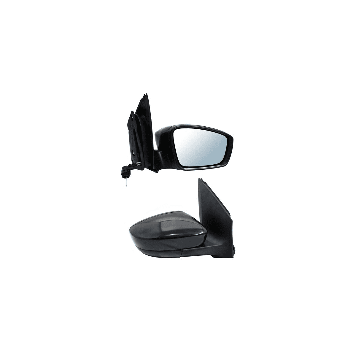 Espejo Vw Vento 2014-2015 Con Control Manual Para Pintar Derecho