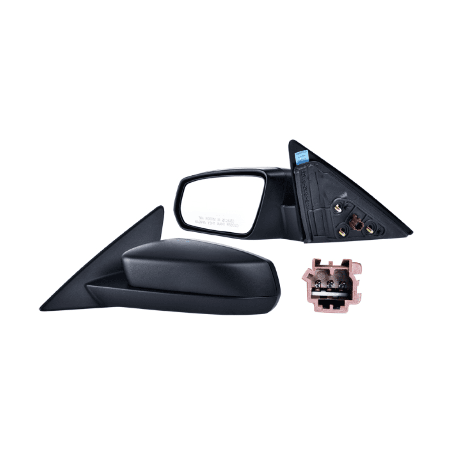 Espejo Derecho Negro 3 Pines Ford Mustang Boss / Ford Mustang Shelby / Ford Mustang St / Ford Mustang Base / Ford Mustang Gt 2010-2012