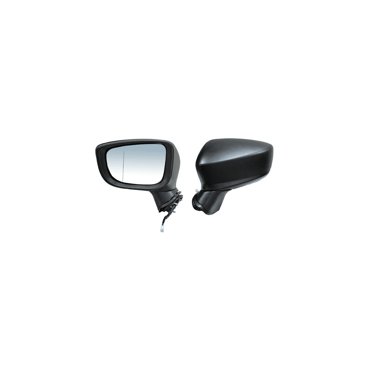 Espejo Mazda 3 2014-2018 Electrico Con Direccional Para Pintar Con Desempañante 6 Pines Izquierdo
