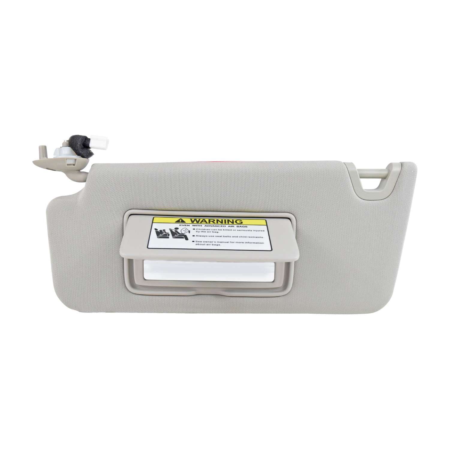 Visera Honda Accord 2008-2012 Con Espejo Con Luz Gris Plastico 2 Pines Tipo Original Izquierdo Delantera Tipo Original