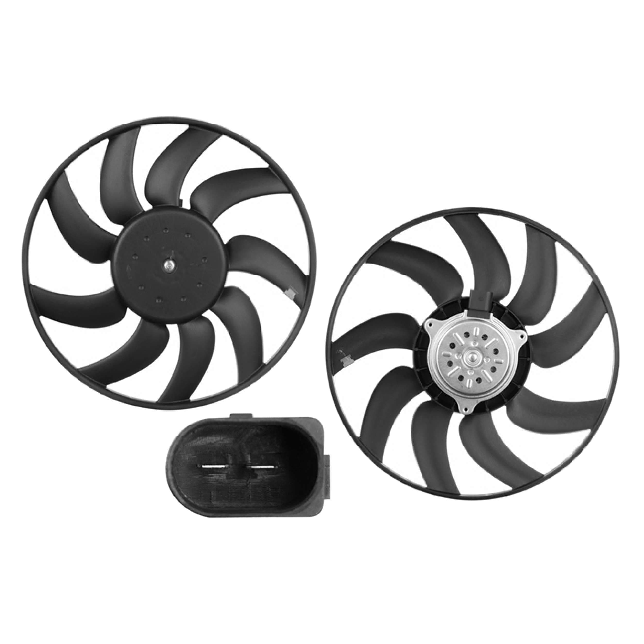 Motoventilador 2 Pines Audi A6 1.8L / 2.0L / 3.0L 2012-2018