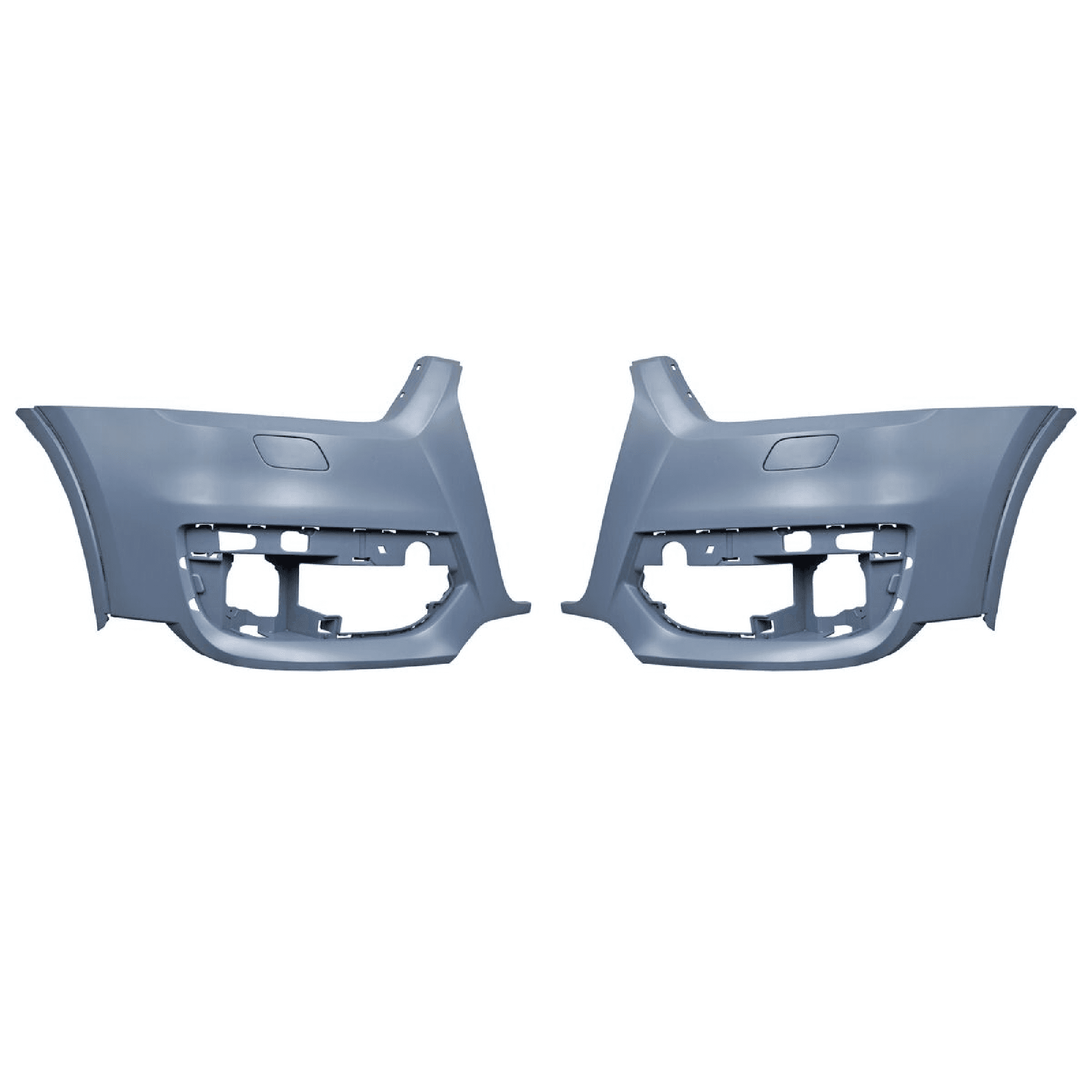 Par Alerones Delanteros Audi Q3 2013-2017 Sin hoyo Para Sensor