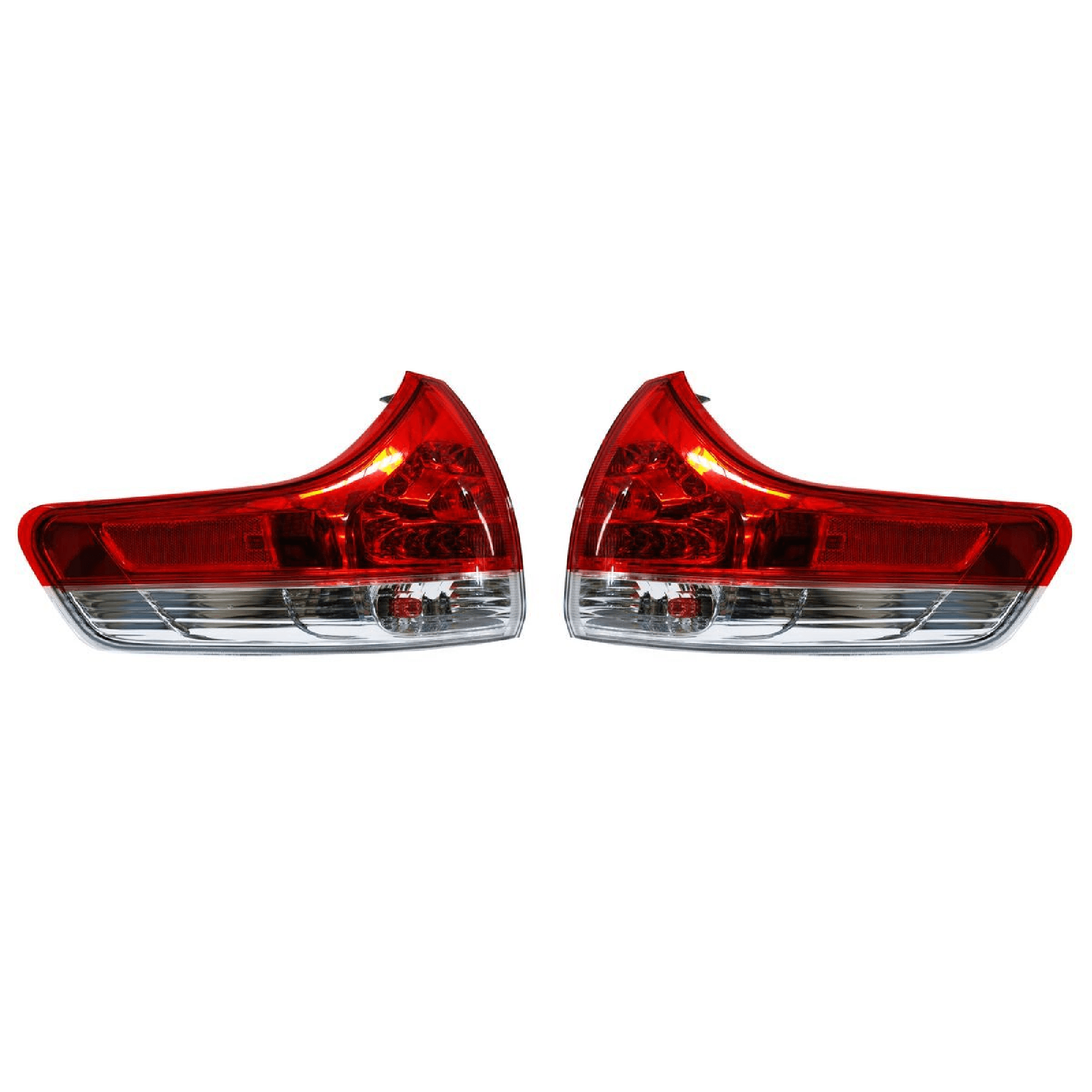 Par Calaveras Toyota Sienna 2011-2014 Exterior Con Focos
