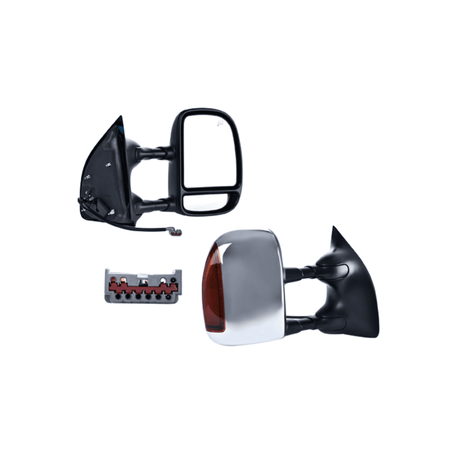 Espejo Derecho Cromado Ford F-350 5.4 4P 1999-2007 / Ford F-350 6.0 4P 1999-2007 / Ford F-350 6.8 4P 1999-2007 / Ford Super Duty 1999-2007 / Ford Excursion 2003-2005