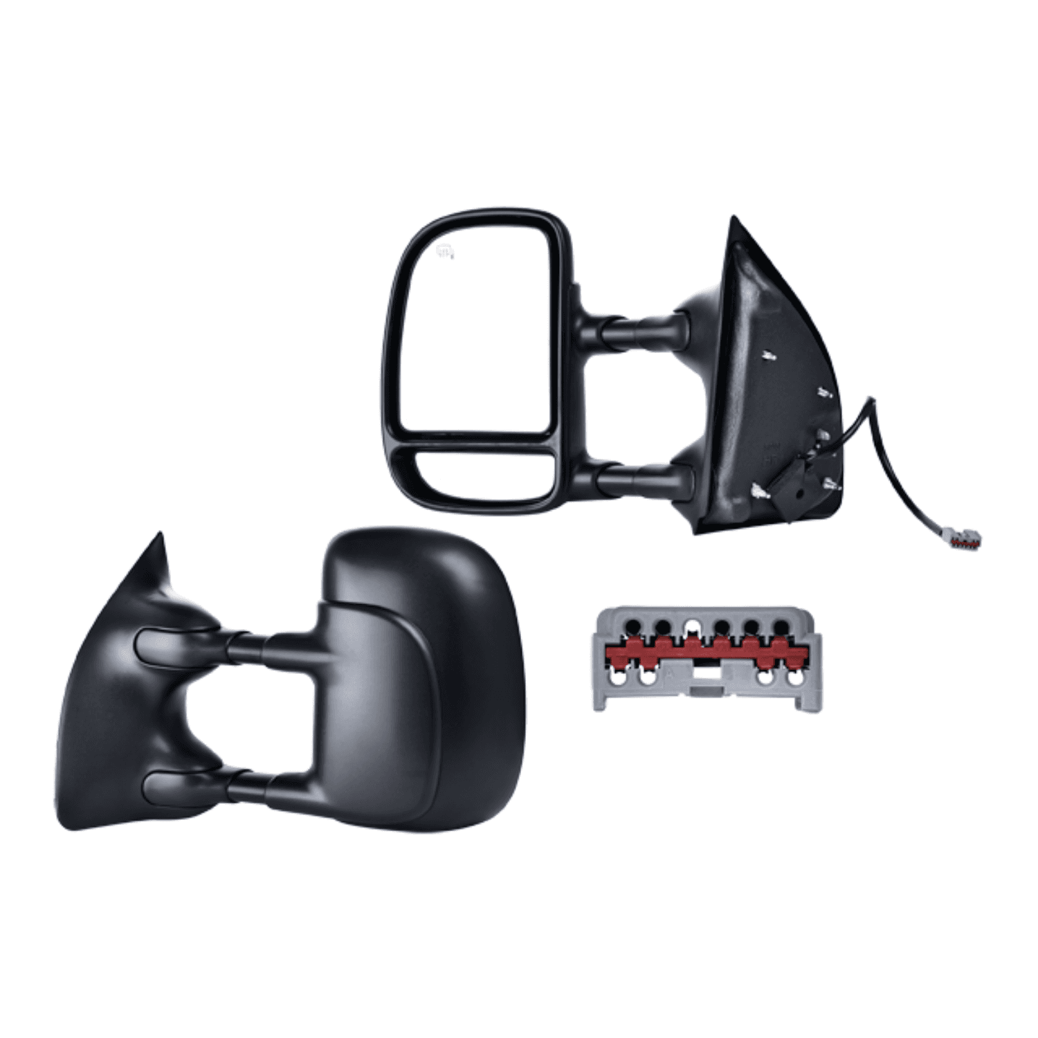 Espejo Izquierdo 3 Pines / Corrugado Ford Super Duty 5.4 4P 1999-2006 / Ford Super Duty 6.0 4P 1999-2006 / Ford Super Duty 6.8 4P 1999-2006 / Ford Excursion 2001-2005