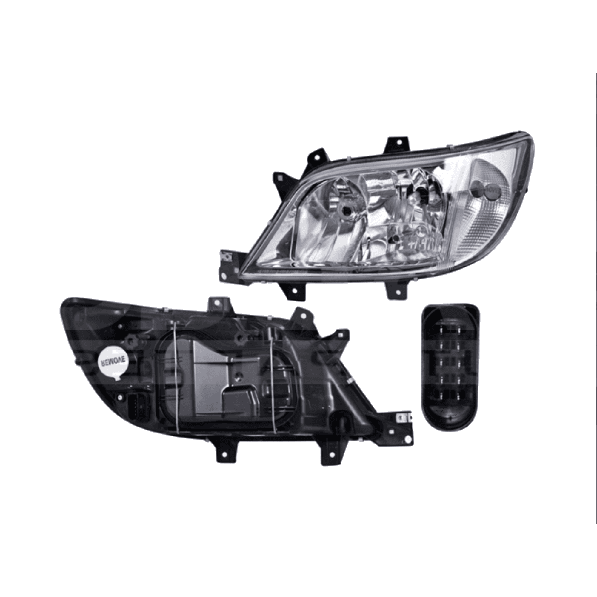 Faro Izquierdo Mercedes Benz Sprinter 2004-2006 Electrico Sin Foco Depo