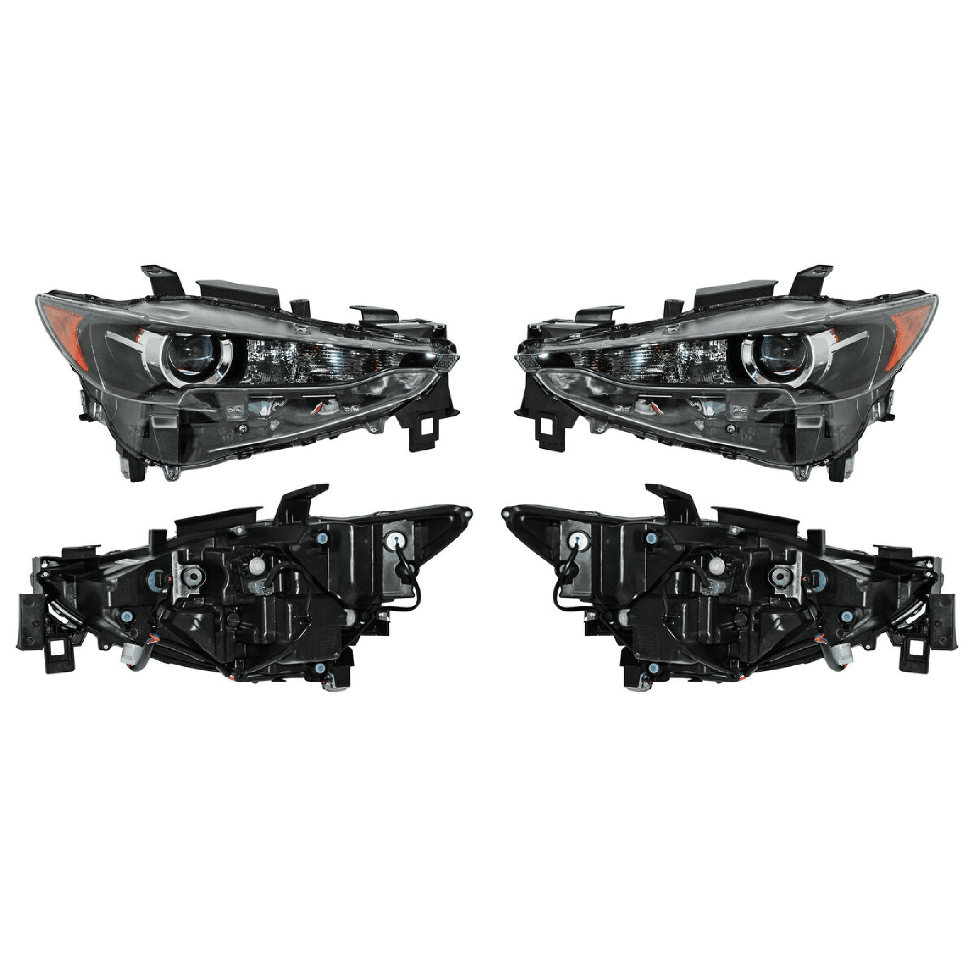 Par Faros Mazda Cx5 2018-2021 Con Motor