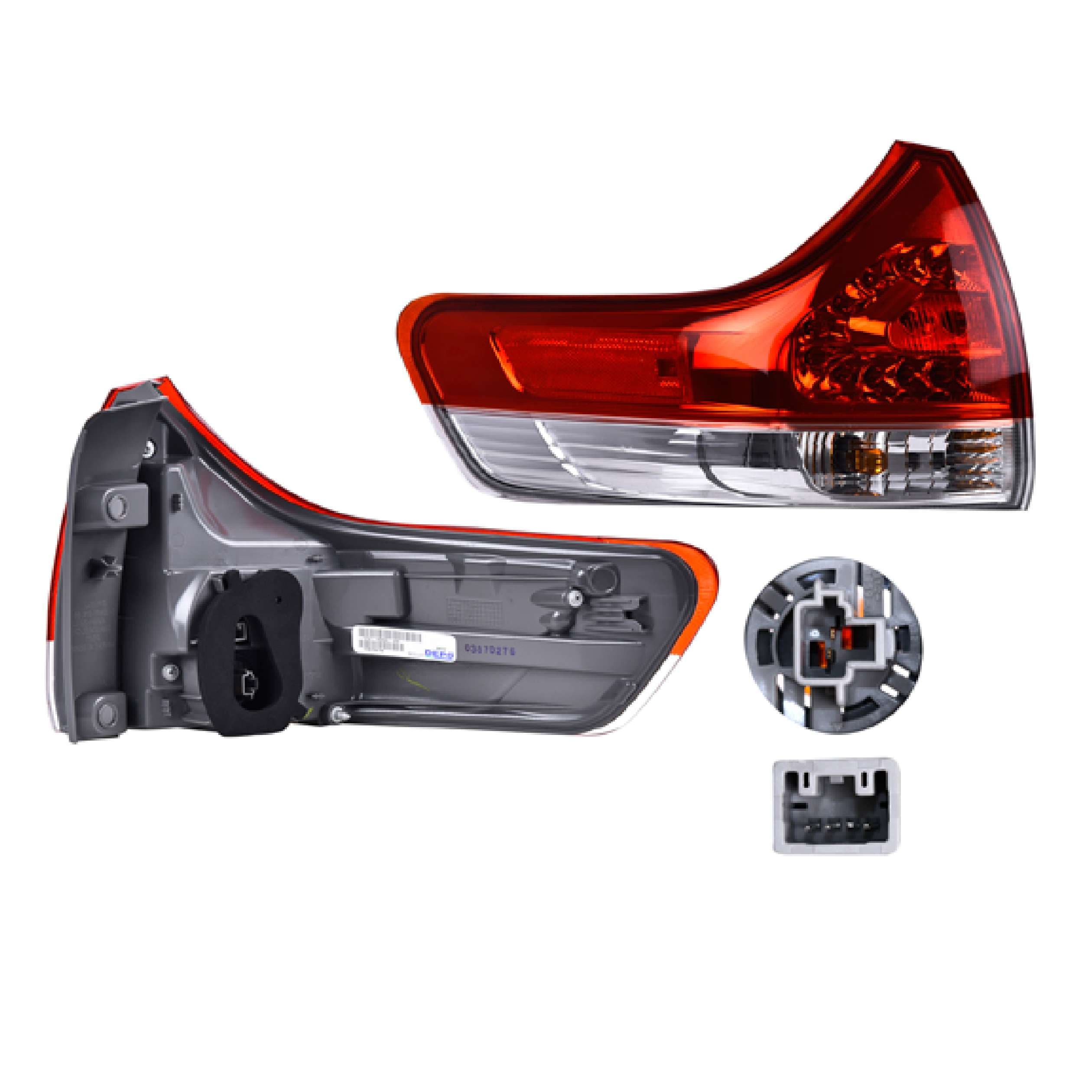 Calavera Exterior Toyota Sienna Le / Toyota Sienna Xle 2011-2014 Depo Izquierda