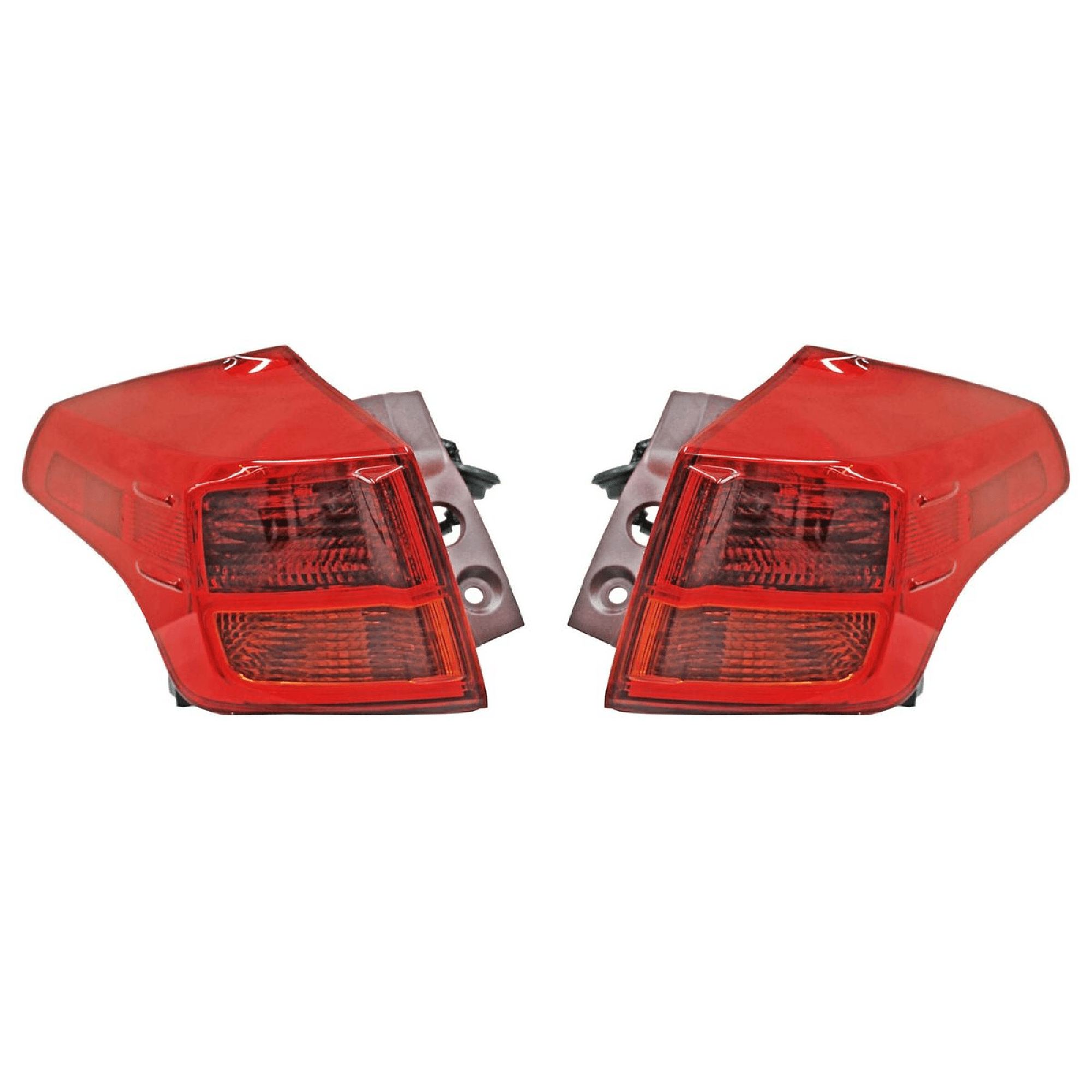 Par Calaveras Toyota Rav4 2013-2015 Exterior Con Arnes