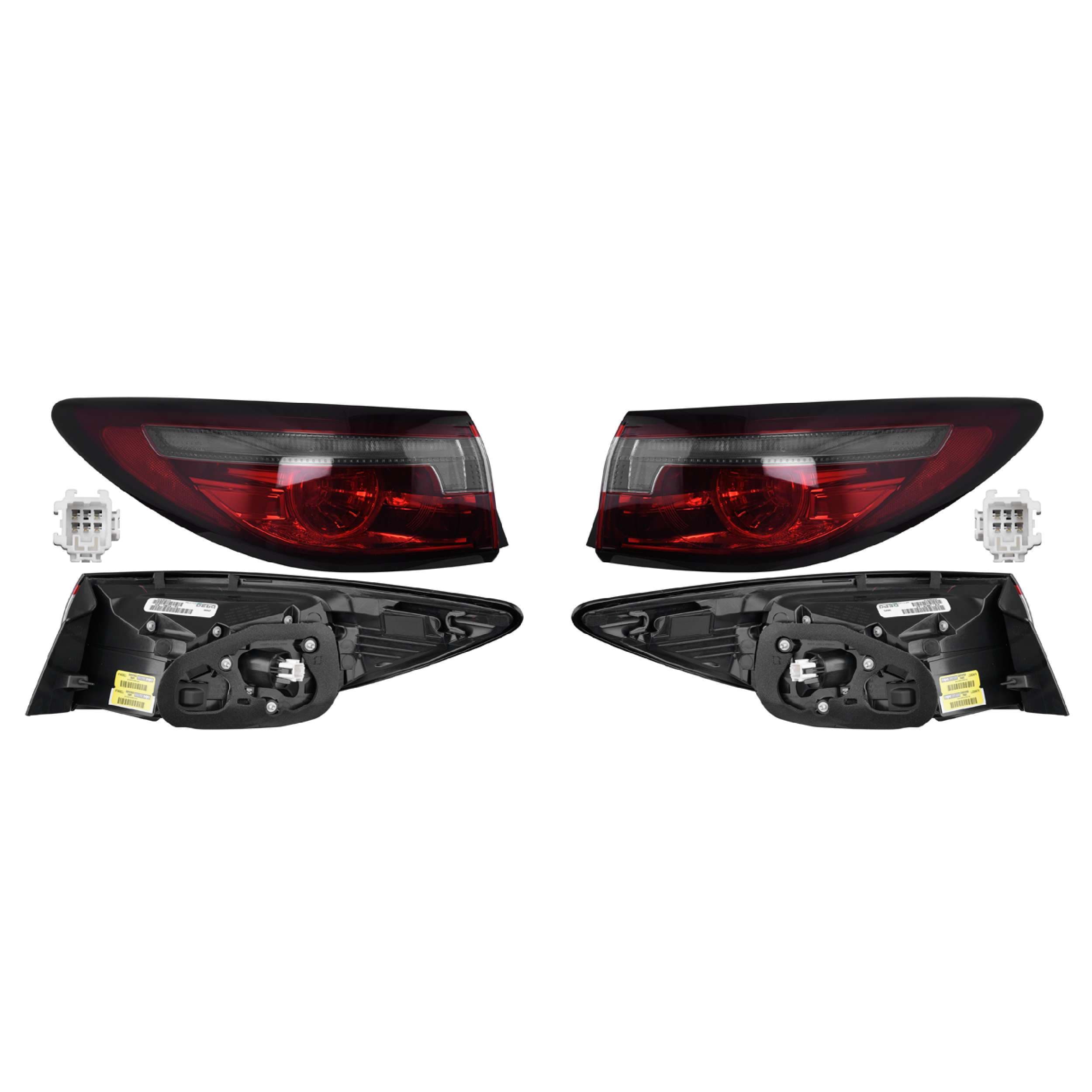 Par Calaveras Exteriores Leds Mazda 6 I Sport 2018-2021 Depo