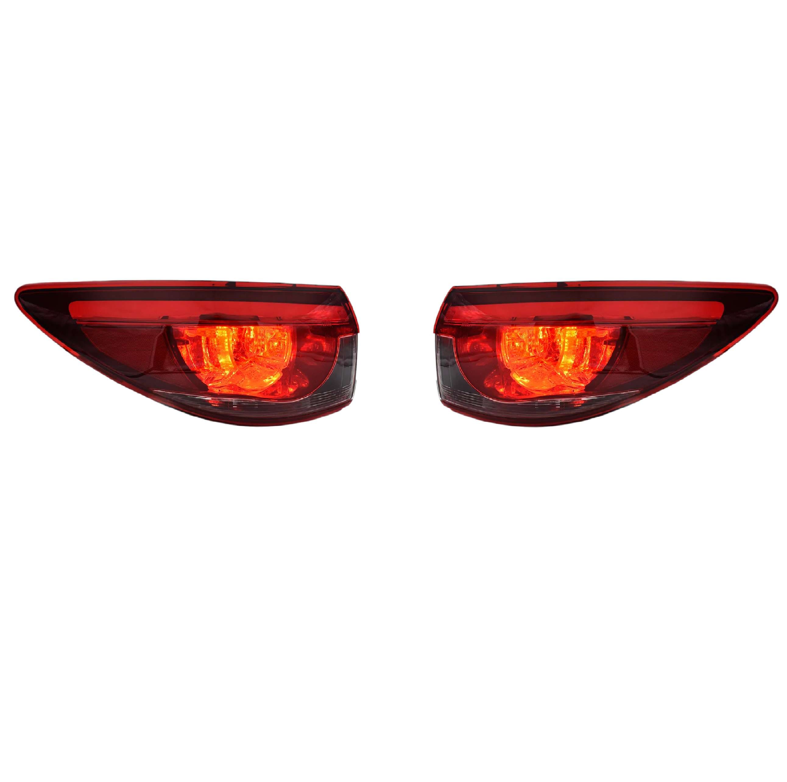 Par Calaveras Exteriores Mazda 6 2017-2018 LED Con focos