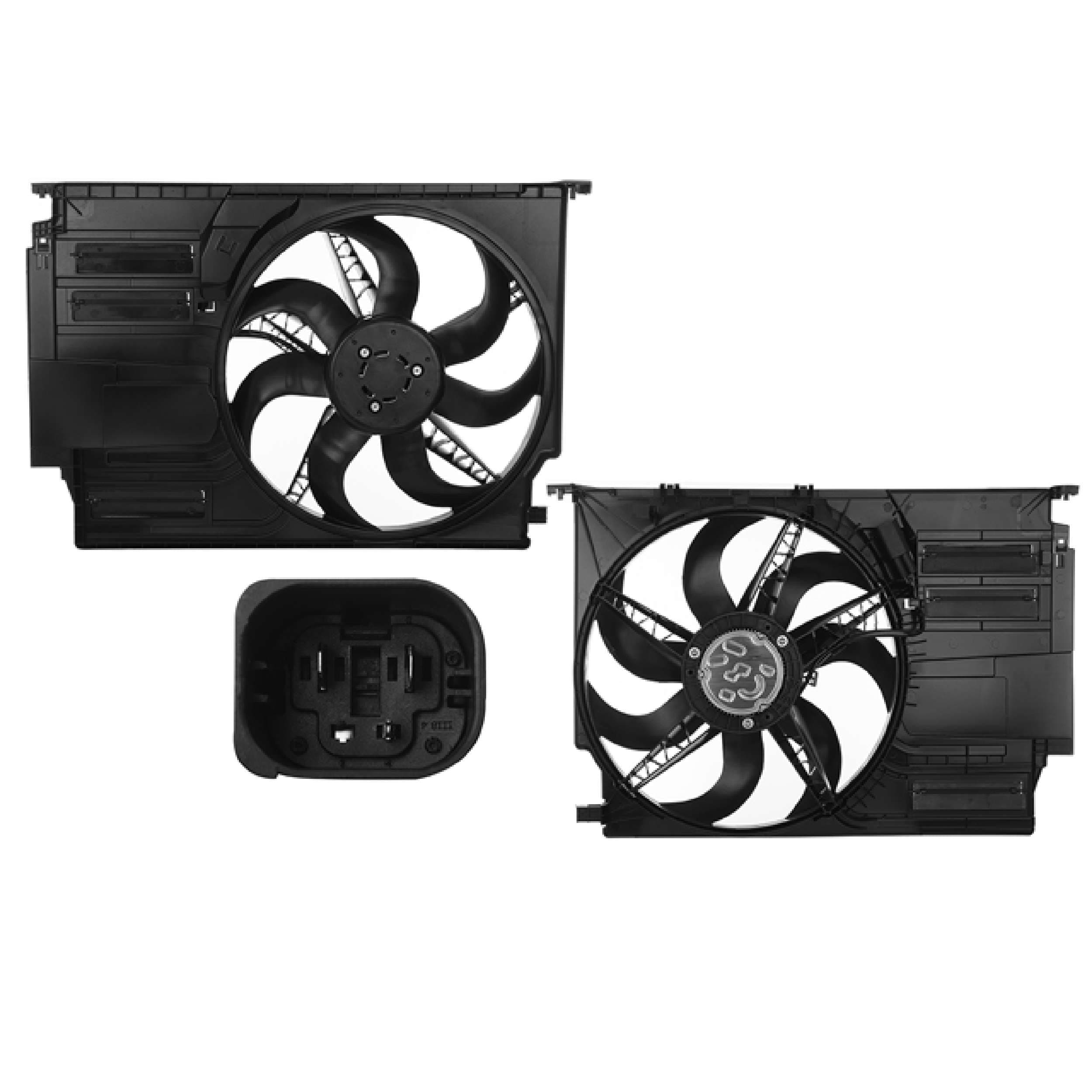 Motoventilador 3 Pines Bmw X1 2.0L 2017-2023 / X2 2019-2023
