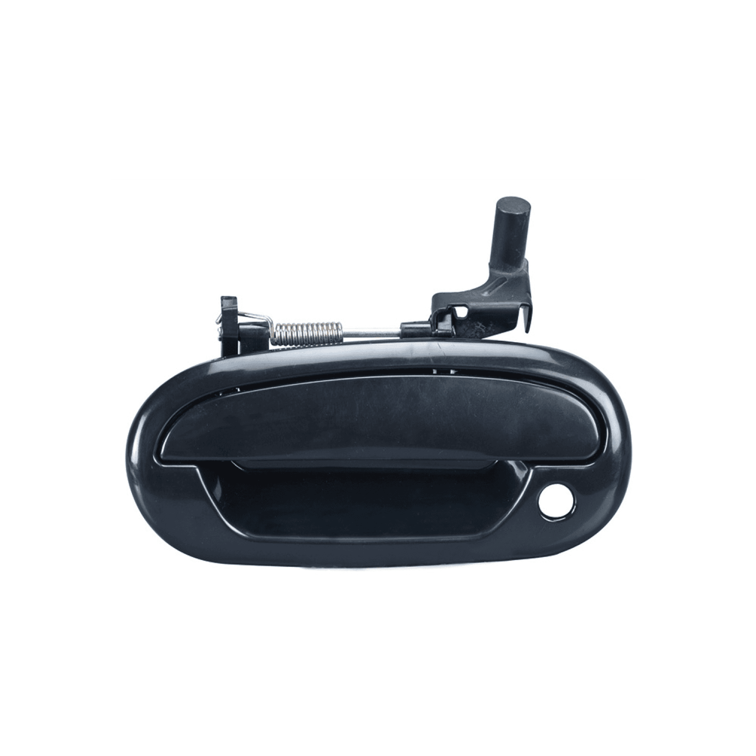 Manija Exterior Ford F-150/F-250 1997-2008 Con Hoyo Para Llave Lisa Para Pintar Negra Plastico Izquierdo Delantera Hushan
