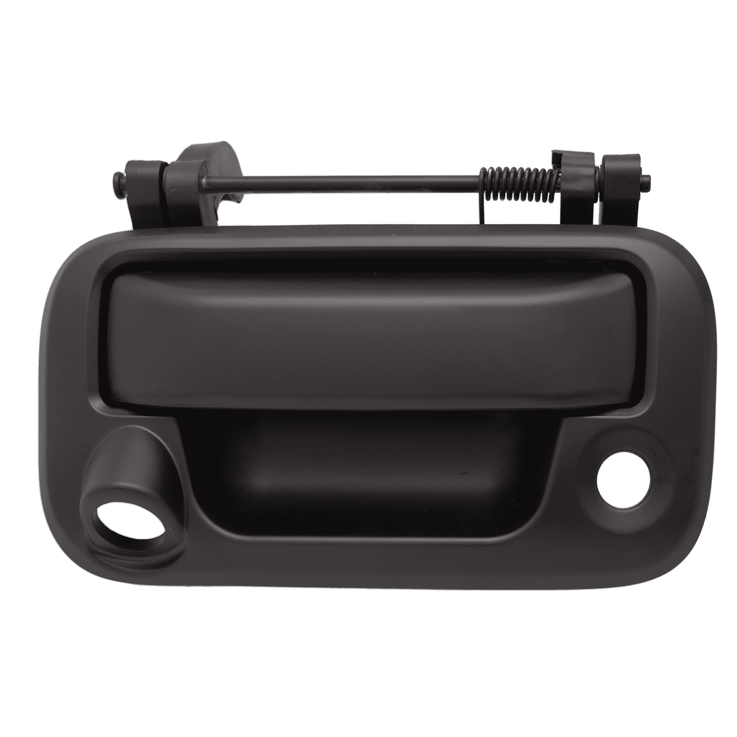 Manija De Tapa Ford Explorer Sport Trac 2006-2010 Con Hoyos Para Llave Y Camara Lisa Negra Plastico Hushan