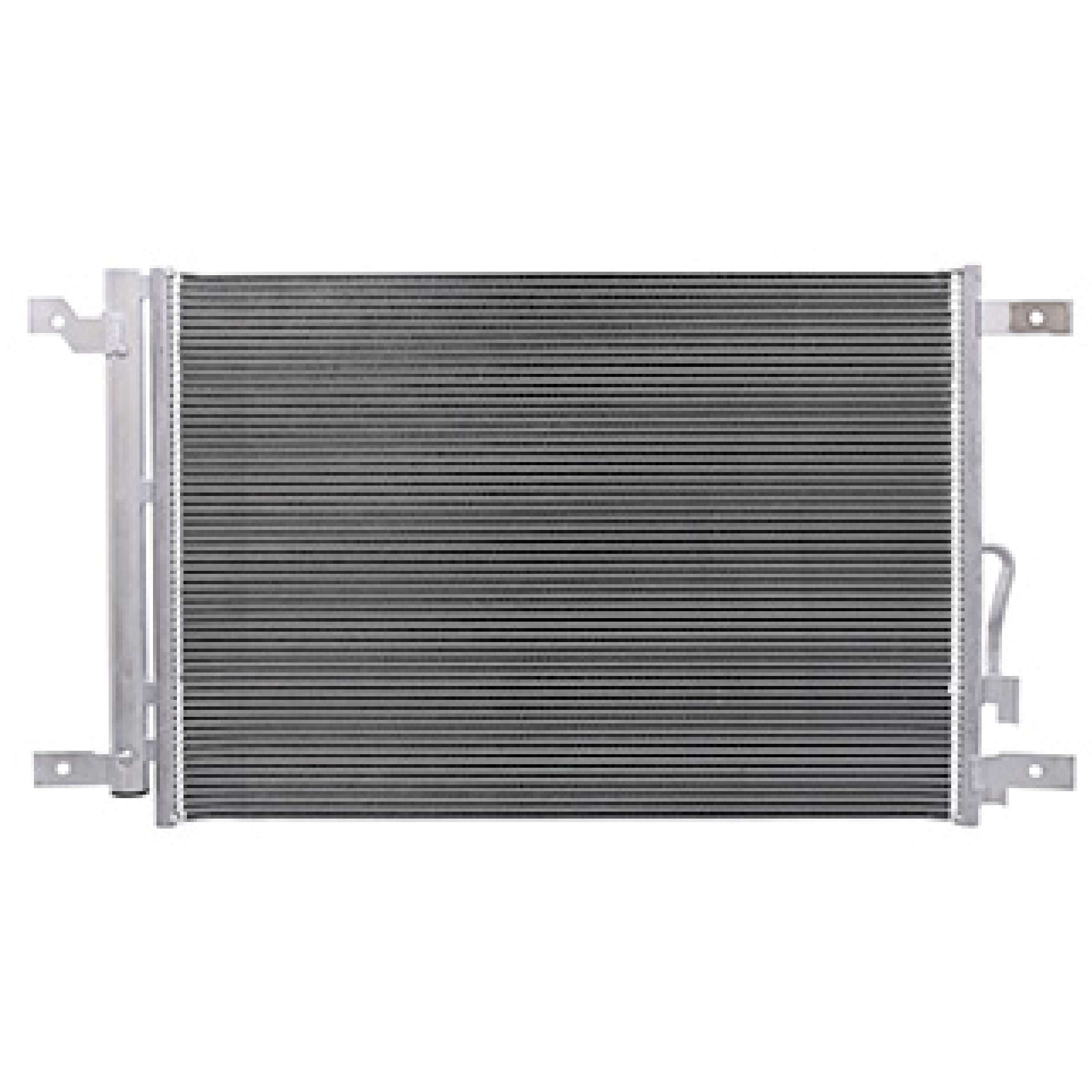 Condensador Con Desidratador Volkswagen Jetta 1.4 2019-2025 / Volkswagen Jetta 1.5 2019-2025 / Volkswagen Jetta 2.0 2019-2025 / Volkswagen Golf 2015-2021 / Volkswagen Gti 2015-2021 / Volkswagen Taos 2022-2024 / Volkswagen Tiguan 2018-2024 / Volkswagen Art